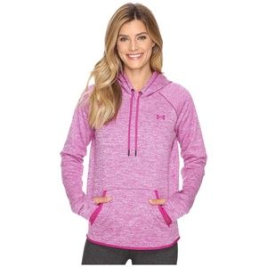 Under Armour Storm 1 Fleece Icon Hoodie Twist pink